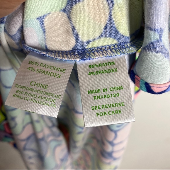 Lilly Pulitzer Ariana Swing Dress Gypsy Jungle Print Size S - Picture 12 of 14